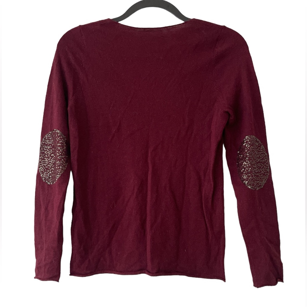 Zadig & Voltaire Sequin Elbow Pads Sweater